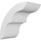 Ekena Millwork 5-in. W x 8-in. D x 8-in. H Ozark Architectural Grade PVC Knee Brace BRCP05X08X08OZK - alternate 1